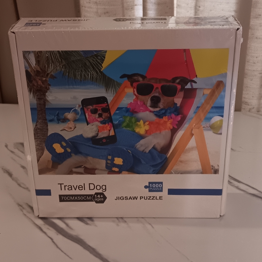 Happy Dog New 1000 Piece Puzzle